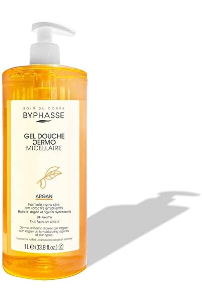 BYPHASSE Dermo Micellar Argan Shower Gel, 1 L