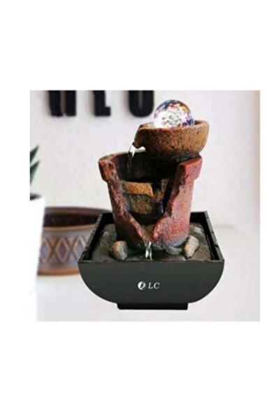 DLC نافورة مياه مع بلورة كروية