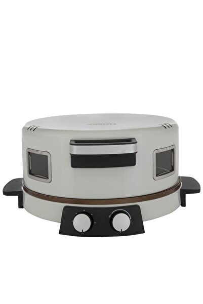 Edison Electric Baker, Control Dial, 40 Cm, 2800 Watts - Light Grey