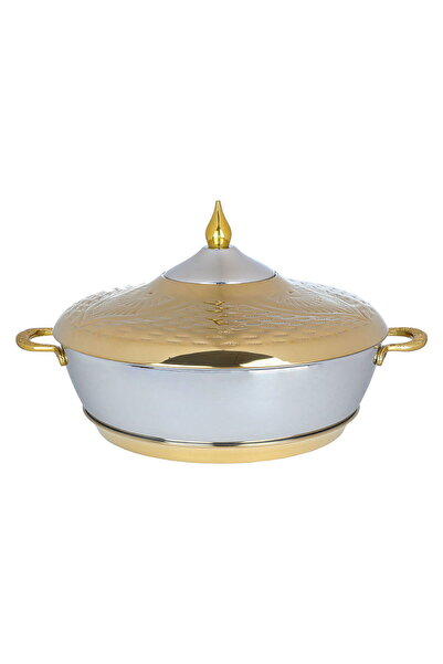 Generic Maglite Steel Food Container, 6 Liter - Silver