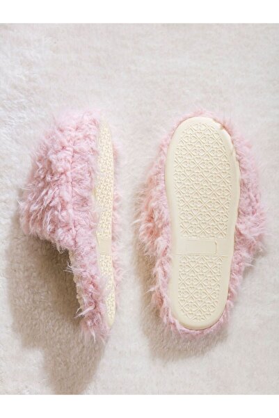 LC Waikiki Lcw Steps Flat Plush Women's House Slippers