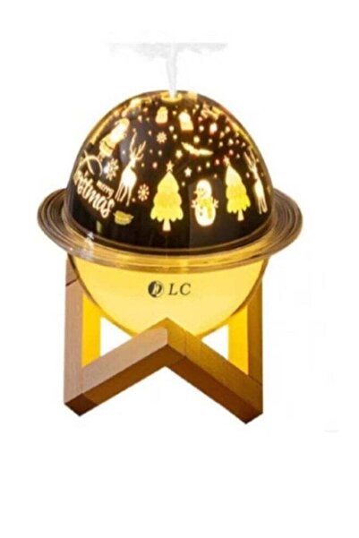 DLC مصباح قمري مع موزع بقاعدة خشبية ٢.٥ واط - DLC-32502