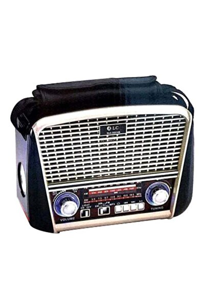 DLC Portable Bluetooth Radio Speaker Black/Silver