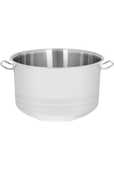 Hascevher steel pot, 45 liters, 30 cm - silver