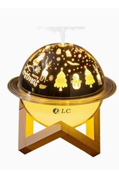 DLC مصباح قمري مع موزع بقاعدة خشبية ٢.٥ واط - DLC-32502