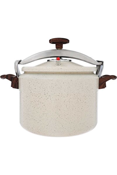 Volcano قدر ضغط جرانيت، 15 لترًا - بيج فاتح