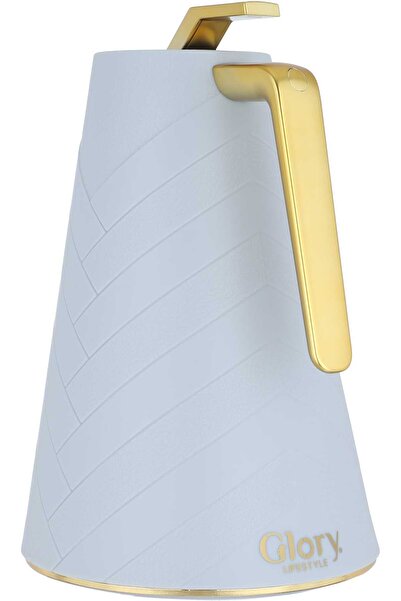 Glory Thermos, 1 liter, glass inner case - light grey