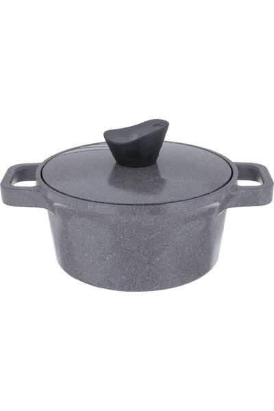 Tornado Granite Cookware Set, 9 Pieces - Grey