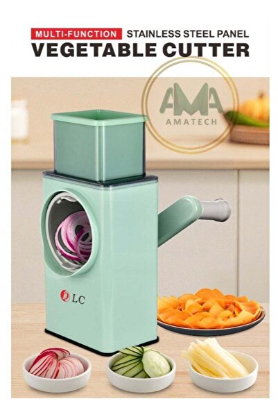 DLC Multifunctional Manual Vegetable Slicer Light Green/Silver 0.95kg