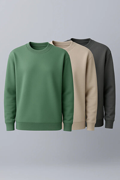 COMBİNE MİCHAİL Set de 3 piese de iarnă premium pentru femei, casual, tricou