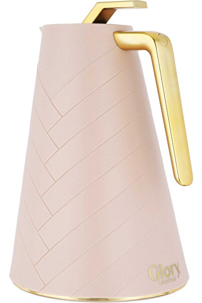 Glory Thermos, 1 L, glass inner container, plastic outer shell - light brown