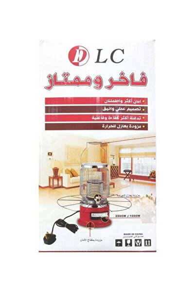 DLC سخان كهربائي 2000 واط DLC-2000RB متعدد الألوان