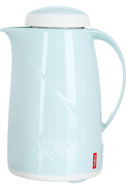 Generic Helios thermos, 0.6 liters, thermal glass inner container, plastic ou...