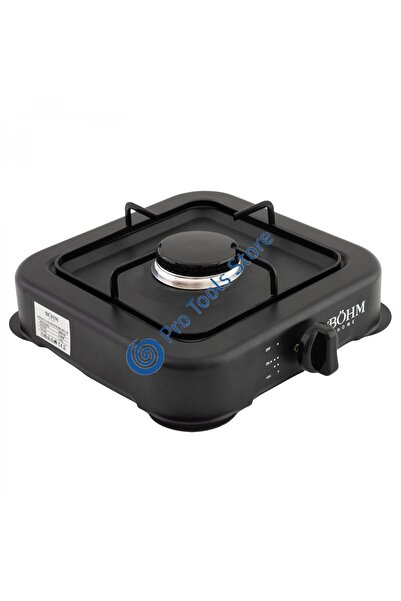 BÖHM Single-burner gas hob BG-2811-B Black