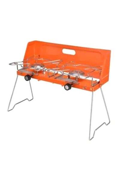 DLC موقد غاز مزدوج الشعلات للتخييم 2.0