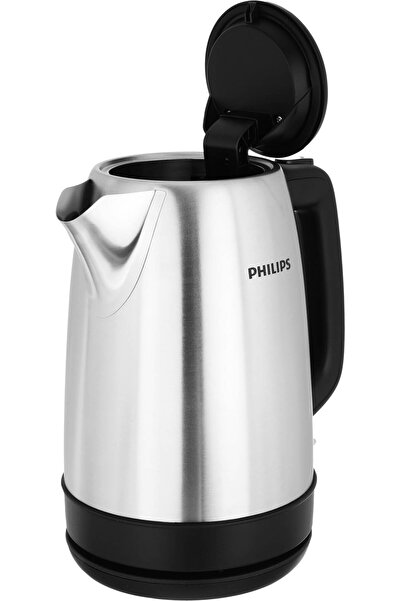 Philips Hd9350/92 Electric Kettle, 2200 Watt, 1.7 Liter - Silver