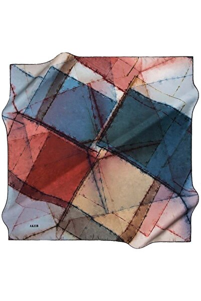 Aker SURA İPEK EŞARP NOSTALJİ EFSANE YAMA MODELİ 7487-312