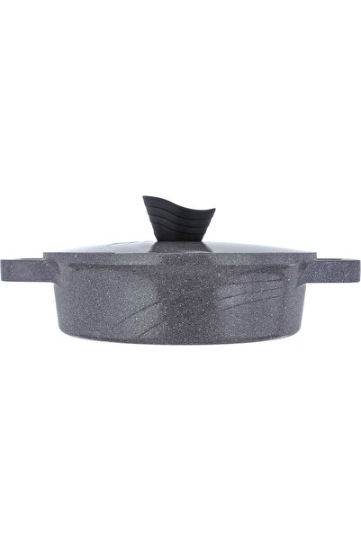 Tornado Granite Cookware Set, 9 Pieces - Grey