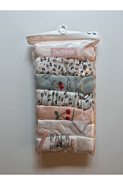 Berrak 7-Piece Bikini Cut Panties 100% Cotton (with Pattern Selection)