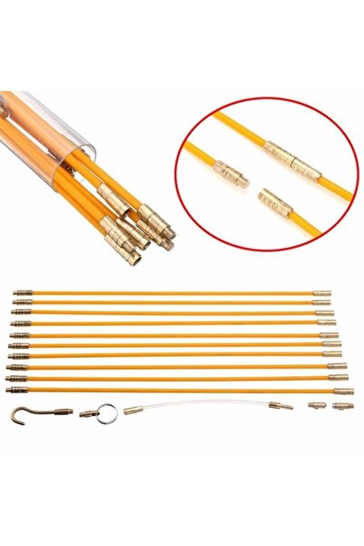ElectroAZ Tijă din fibră de sticlă cu filet pentru cabluri / 10m x 0.4mm