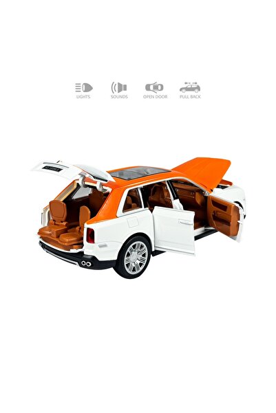 Mıncır Shop Rolls Royce Cullinan Die Cast Metal Model Araba 23 cm – Sesli Işı...