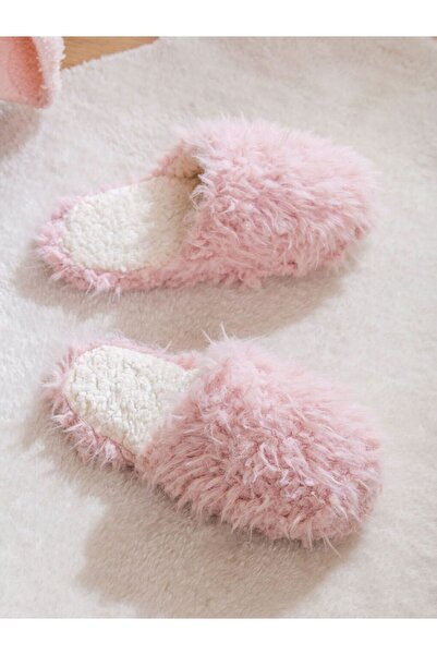 LC Waikiki Lcw Steps Flat Plush Women's House Slippers