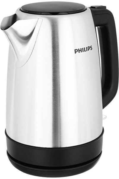 Philips Hd9350/92 Electric Kettle, 2200 Watt, 1.7 Liter - Silver
