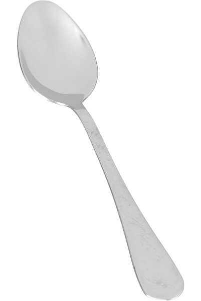 Alsaif Gallery Stainless Steel Tea Spoon Set, 6 Pieces - Silver