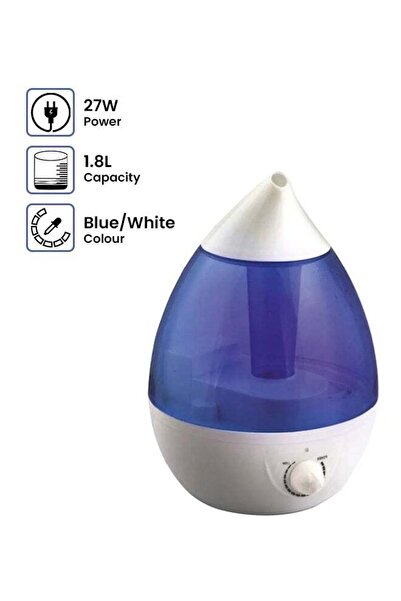 DLC مرطب كهربائي ٢٧ واط أزرق/أبيض