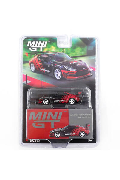 HOT WHEELS Mini GT 1/64 Toyota GR86 HKS TYPE R ADVAN 2022 Tokyo Auto Salon - Blister Paket