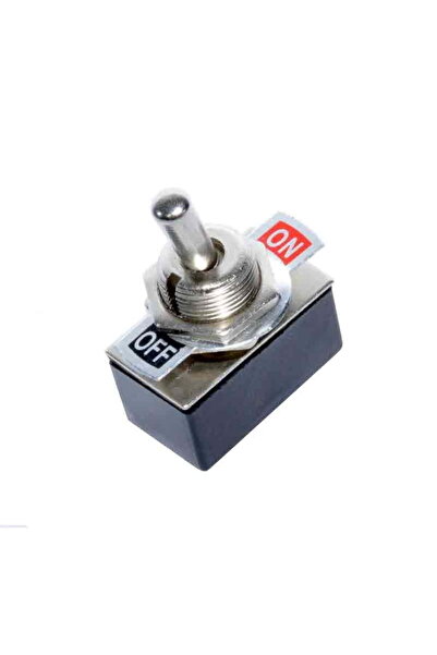 ElectroAZ Μεταλλικός διακόπτης ON-OFF 2A-250V με μοχλό