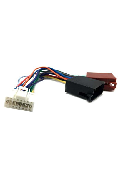 ElectroAZ Conector auto ISO alb 16P compatibil cu Panasonic