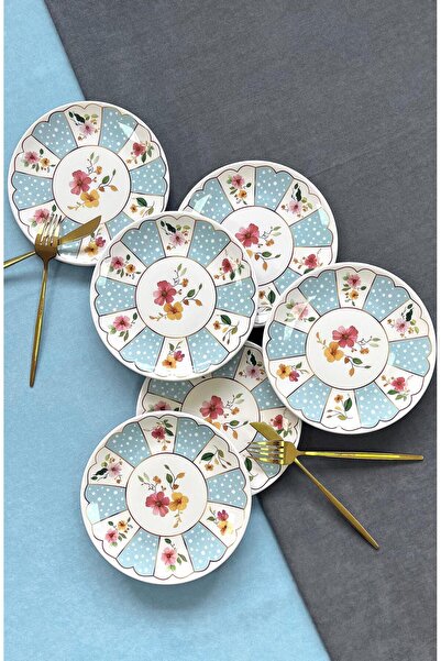 voles Dessert Plate 6 Pieces 16 cm