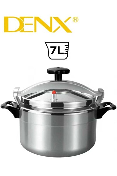 ACTEN قدر ضغط ألومنيوم أصلي فاخر من دينكس DX3428 سعة 7 لتر بقطر 24 سم، مصنوع ...