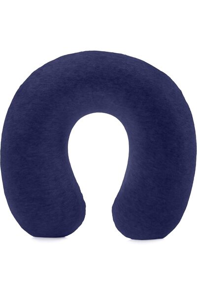 Amazon basics Neck Pillow - Navy Blue