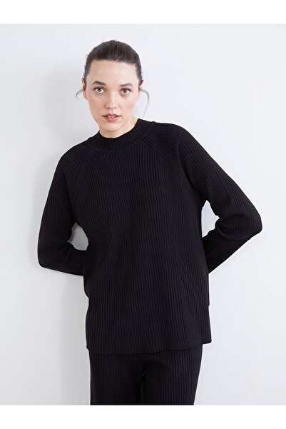 LC Waikiki Crew Neck Oversize Women's Knitwear Sweater