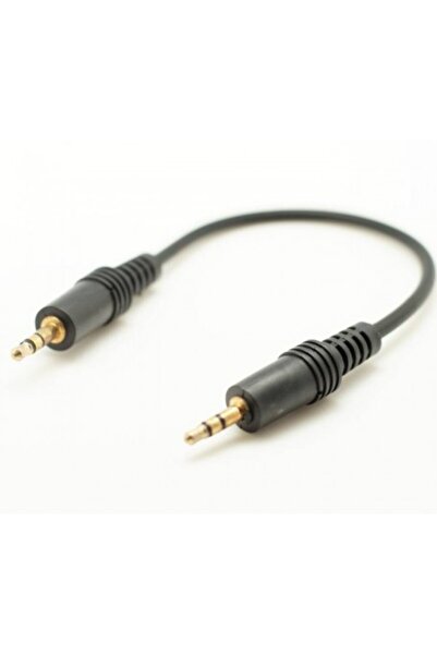 ElectroAZ Cablu audio Jack 3.5mm Mascul, 20cm, Contacte placate cu aur