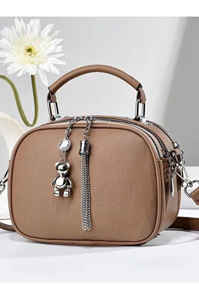 Zen Store PINK Fashion Women's PU Leather Shoulder Bag - Luxury Tassel Designer Purse