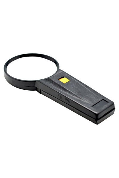 ElectroAZ Lupă de mână cu bec 2,5 X