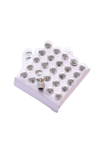 ElectroAZ Flashlight Bulb E10 Thread, 18V, 50 Pieces