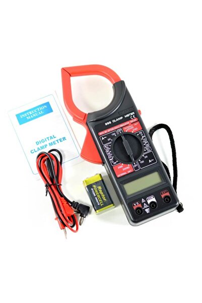 ElectroAZ Multimeter-Clampmeter, Clamp, LCD Display