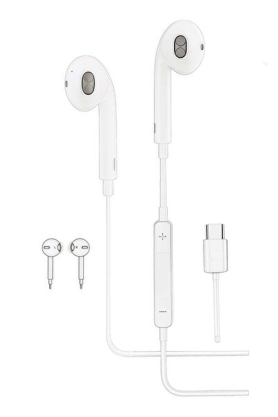 Denx DX301-B HIFI Music Wired USB-C Earphones — Powerful Bass, Compatible with iPhone 15/16, Galax