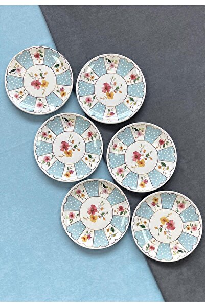 voles Dessert Plate 6 Pieces 16 cm