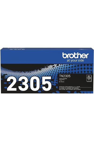 Brother Original TN-2305 Black Toner Cartridge, up to 1200 pages