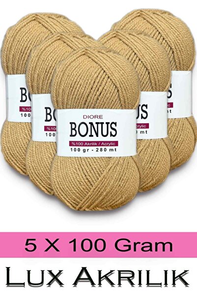 BONUS 5 x 100 г Класична люксовая акрилова нить 803