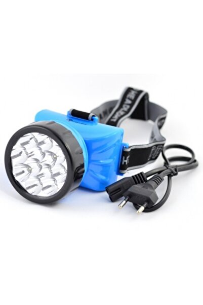 ElectroAZ Lanternă frontală reîncărcabilă cu 12 LED-uri