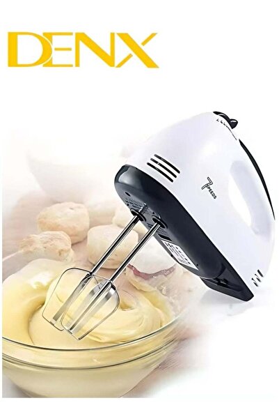 Denx 7-speed automatic electric egg beater made of stainless steel with European plug