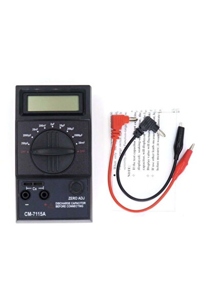 ElectroAZ Multimeter/Capacitance Meter, Electrical Energy Measurement