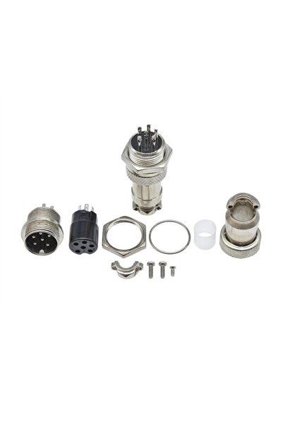 ElectroAZ 6 Pin Aviator Type Connector Set