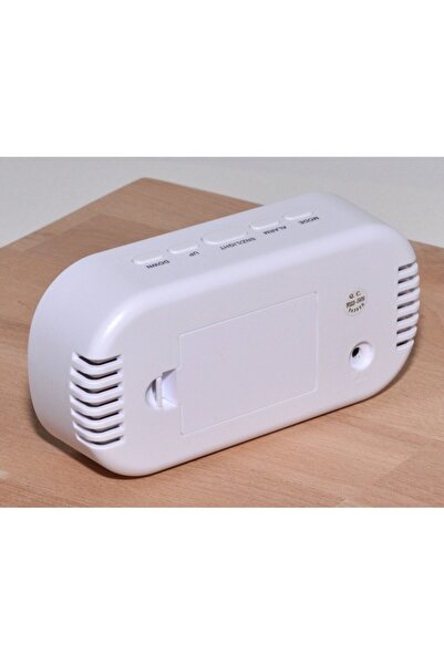 ElectroAZ Digital Mirror Clock 6506 with Purple LED